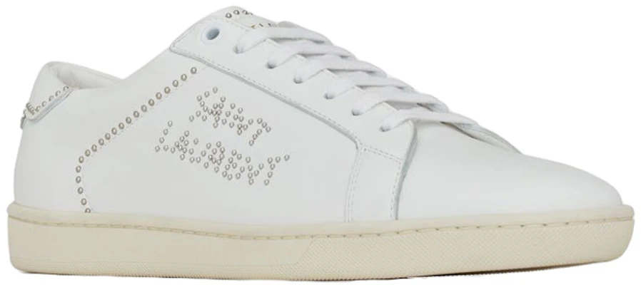 (Women) Saint Laurent SL-08 'Blanc Optique Studded' 711246-AAASW-9030 Order (Women) Saint Laurent SL-08 'Blanc Optique Studded' 711246-AAASW-9030