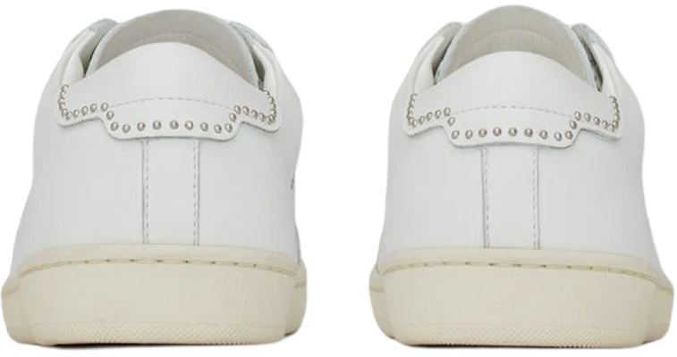 (Women) Saint Laurent SL-08 'Blanc Optique Studded' 711246-AAASW-9030 Shop (Women) Saint Laurent SL-08 'Blanc Optique Studded' 711246-AAASW-9030