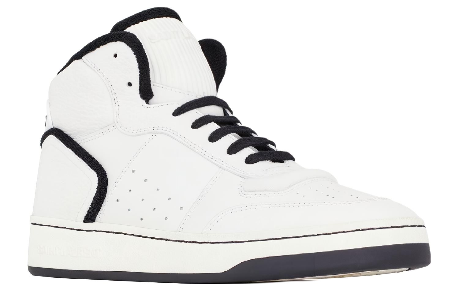 Lookbook (W) Saint Laurent SL-80 Mid ''Wit Zwart'' 713655-AABV5-1006
