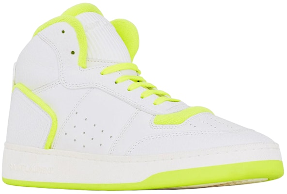 (W) 생 로랑 SL-80 미드 "옵티컬 화이트 형광 옐로우" 713655-AABPN-9056 Order (W) 생 로랑 SL-80 미드 "옵티컬 화이트 형광 옐로우" 713655-AABPN-9056