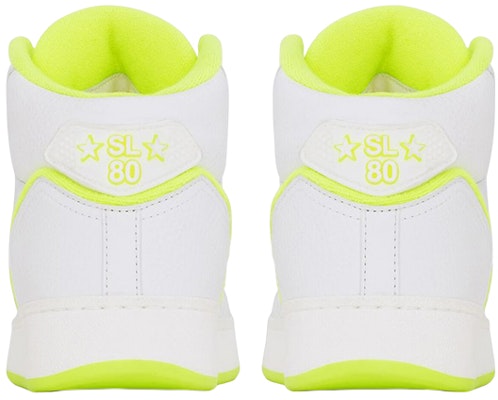 (W) 생 로랑 SL-80 미드 "옵티컬 화이트 형광 옐로우" 713655-AABPN-9056 Shop (W) 생 로랑 SL-80 미드 "옵티컬 화이트 형광 옐로우" 713655-AABPN-9056