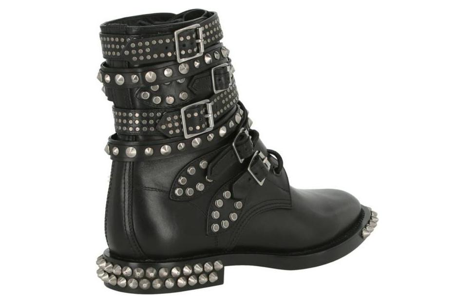(W)  Saint Laurent Studded Ranger Combat Boot 'Black' 圖 2