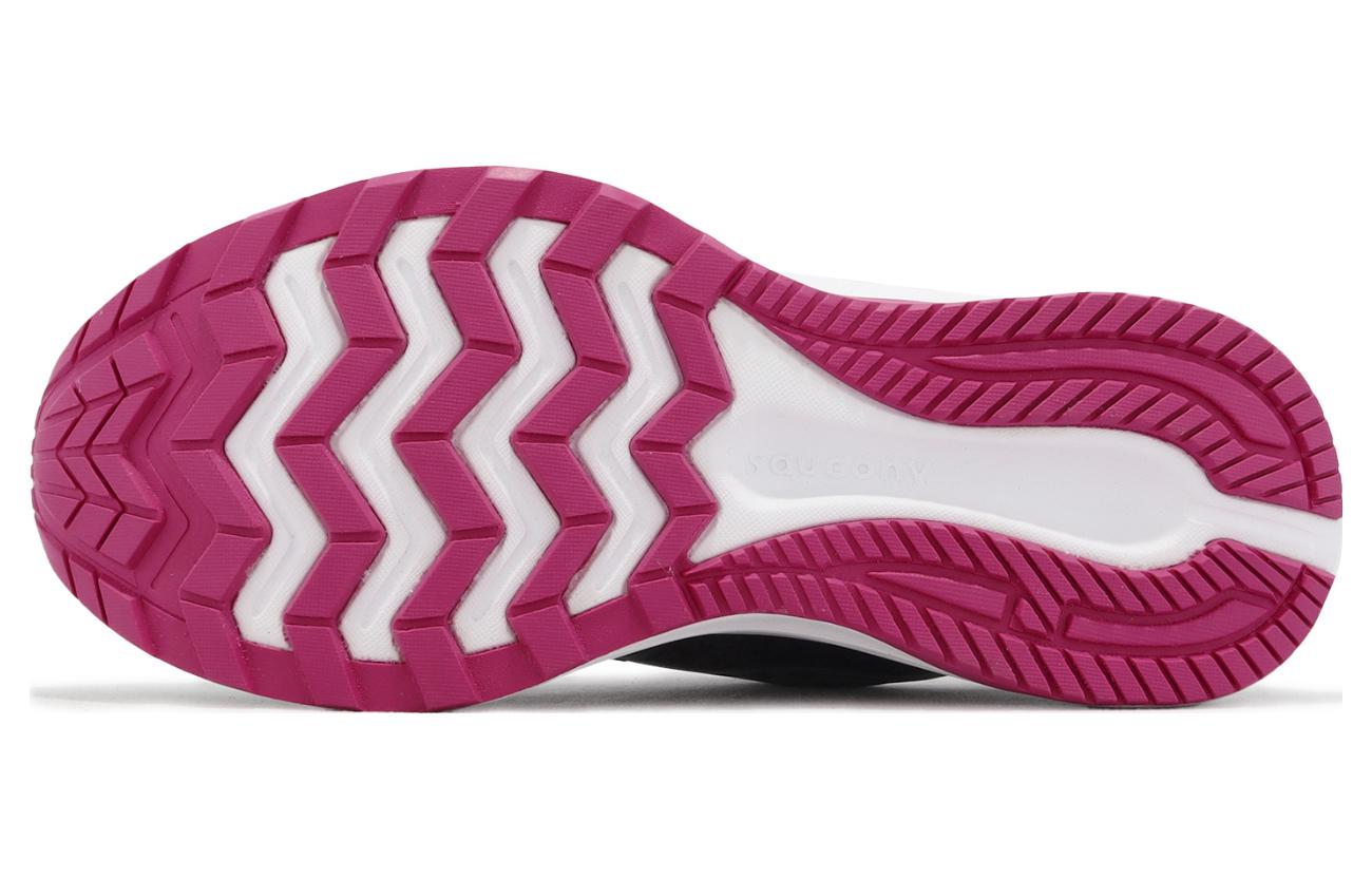 (W)  Saucony Cohesion 16 Wide 'Black Fuchsia' 圖 4