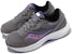 (W) Saucony Cohesion 16 Wide 'Gravel Grape' Lelaki Perempuan Kasut Sukan S10782-31