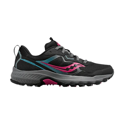 (W) Saucony Excursion TR16 'Black Fuchsia'