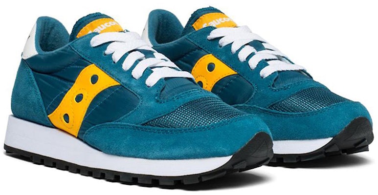 (W) Saucony Jazz Original Vintage 经典复古 跑鞋 '青绿色黄色' S60368-95 Lookbook (W) Saucony Jazz Original Vintage 经典复古 跑鞋 '青绿色黄色' S60368-95