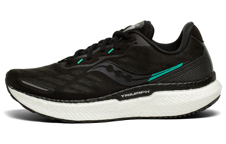 (Women)  Saucony Triumph 19 Wide 'Black White'  S10679-10