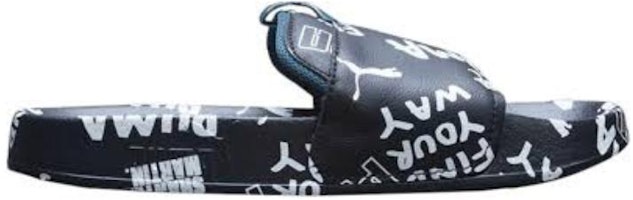 (W) Shantell Martin x Puma Leadcat Graphic Slide 'Hitam' 366803-02 Order (W) Shantell Martin x Puma Leadcat Graphic Slide 'Hitam' 366803-02