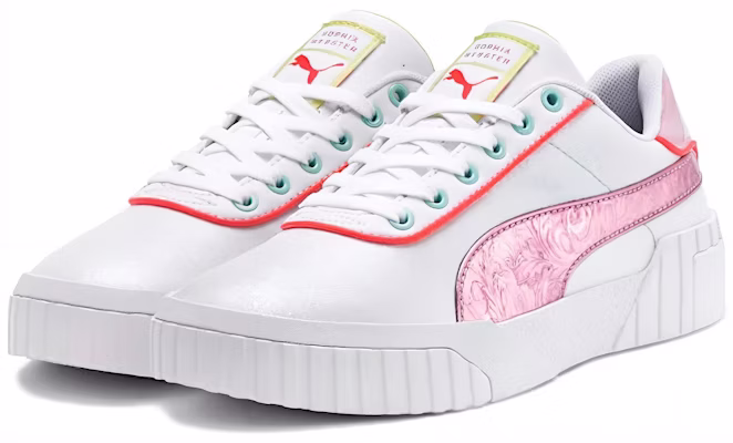 (女款)Sophia Webster x Puma Cali 平台鞋 '白色淺粉' 369517-01 Lookbook (女款)Sophia Webster x Puma Cali 平台鞋 '白色淺粉' 369517-01