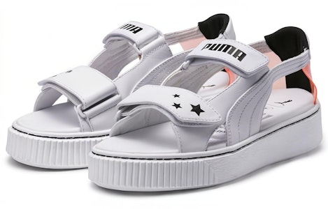 (W) Sophia Webster x Puma Platform Sandal 'Putih Hitam Oren' 364709-01 Order (W) Sophia Webster x Puma Platform Sandal 'Putih Hitam Oren' 364709-01