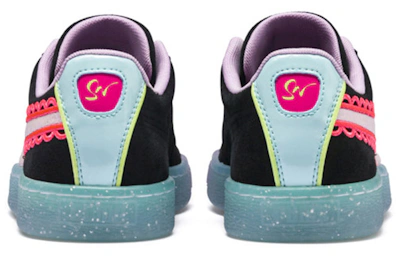 (Women) Sophia Webster x Puma Suede 'Black Fiery Coral'