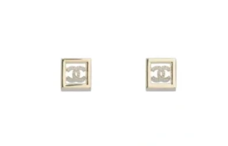Order (Women) [Spring/Summer 2023] CHANEL Classic Minimalist Double C Square Earrings – AB2468-B010203-NK646