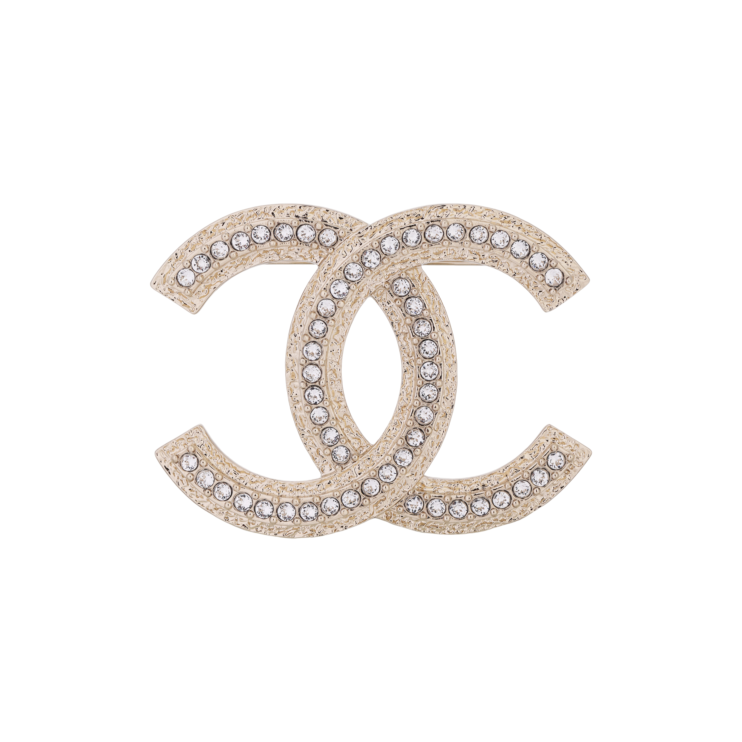 (Women) [Spring Summer 2023] CHANEL Gold Metal Pin Brooch for Women - Trendy & Stylish ABA226-B10374-NM708