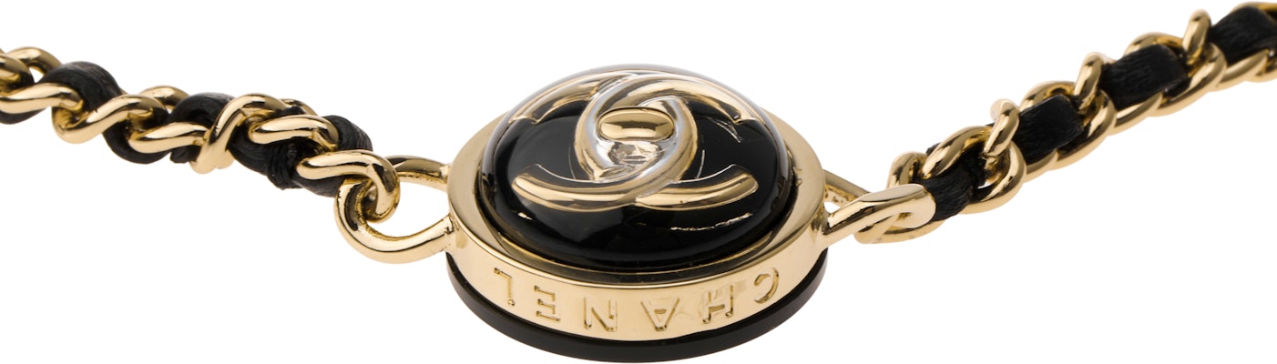 (W) 【春夏 23】シャネル ダブルCロゴ ボタン チョーカーネックレス ゴールド/ブラック レディース ABA006-B09999-NL990 Purchase (W) 【春夏 23】シャネル ダブルCロゴ ボタン チョーカーネックレス ゴールド/ブラック レディース ABA006-B09999-NL990