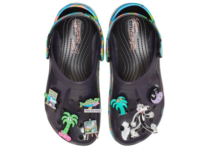 Order (W) Steven Harrington×Crocs クラシック クロッグ translucent 208144-90H