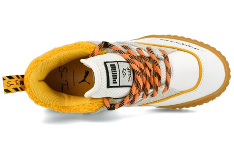 Lookbook (W) Puma Cali 'Blanco Amarillo Goma' de Sue Tsai 369877-01