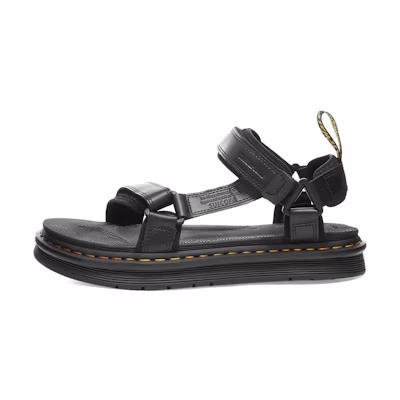 (W) Suicoke Dr. Martens Depa Leather Strap Sandals 'Black'