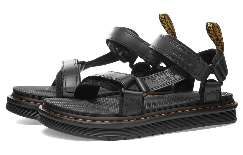 Order (W) Sandal Kulit Suicoke x Dr. Martens Depa Tali 'Hitam' 26991001