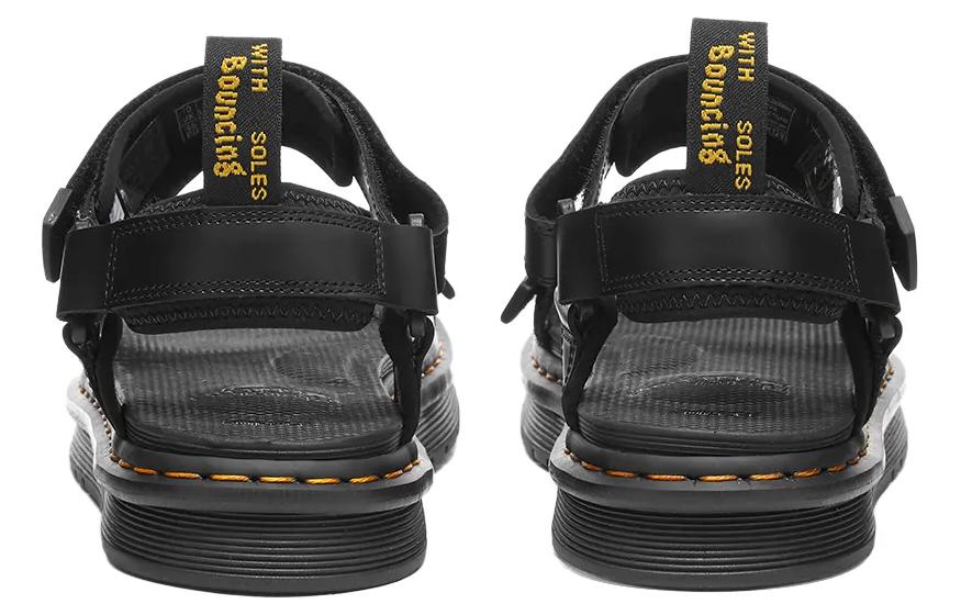 Shop (W) Sandal Kulit Suicoke x Dr. Martens Depa Tali 'Hitam' 26991001