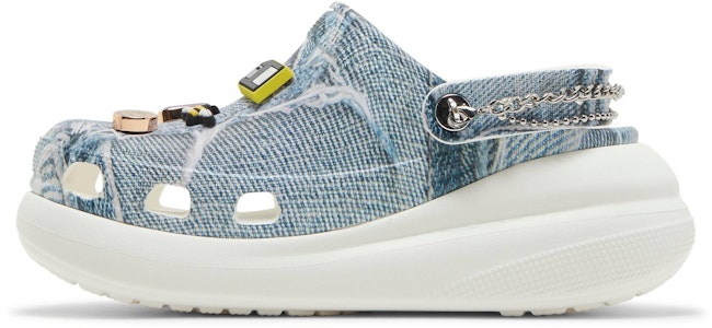 SZA x 크록스 클래식 크러쉬 클로그 "데님" 208335-90H Lookbook SZA x 크록스 클래식 크러쉬 클로그 "데님" 208335-90H