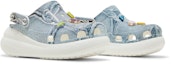 Cheap SZA x Crocs Classic Crush Clog 'Denim' - Selipar Kasut Crocs Denim Kolaborasi SZA 208335-90H