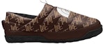 Order (W) The North Face Nuptse Mule 'Cetakan Monogram Coklat Arang' NF0A5G2B-OJM