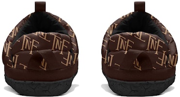 (女款)The North Face Nuptse 羊毛拖鞋 '煤褐色字母印花' NF0A5G2B-OJM Lookbook (女款)The North Face Nuptse 羊毛拖鞋 '煤褐色字母印花' NF0A5G2B-OJM