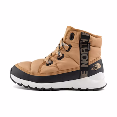(W) The North Face Thermoball Lace Up Luxe 'Almond Butter Black'