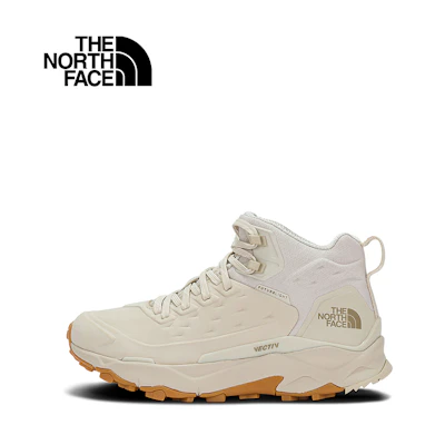 (W) The North Face Vectiv Exploris Mid Futurelight Leather 'Sandstone Gum'