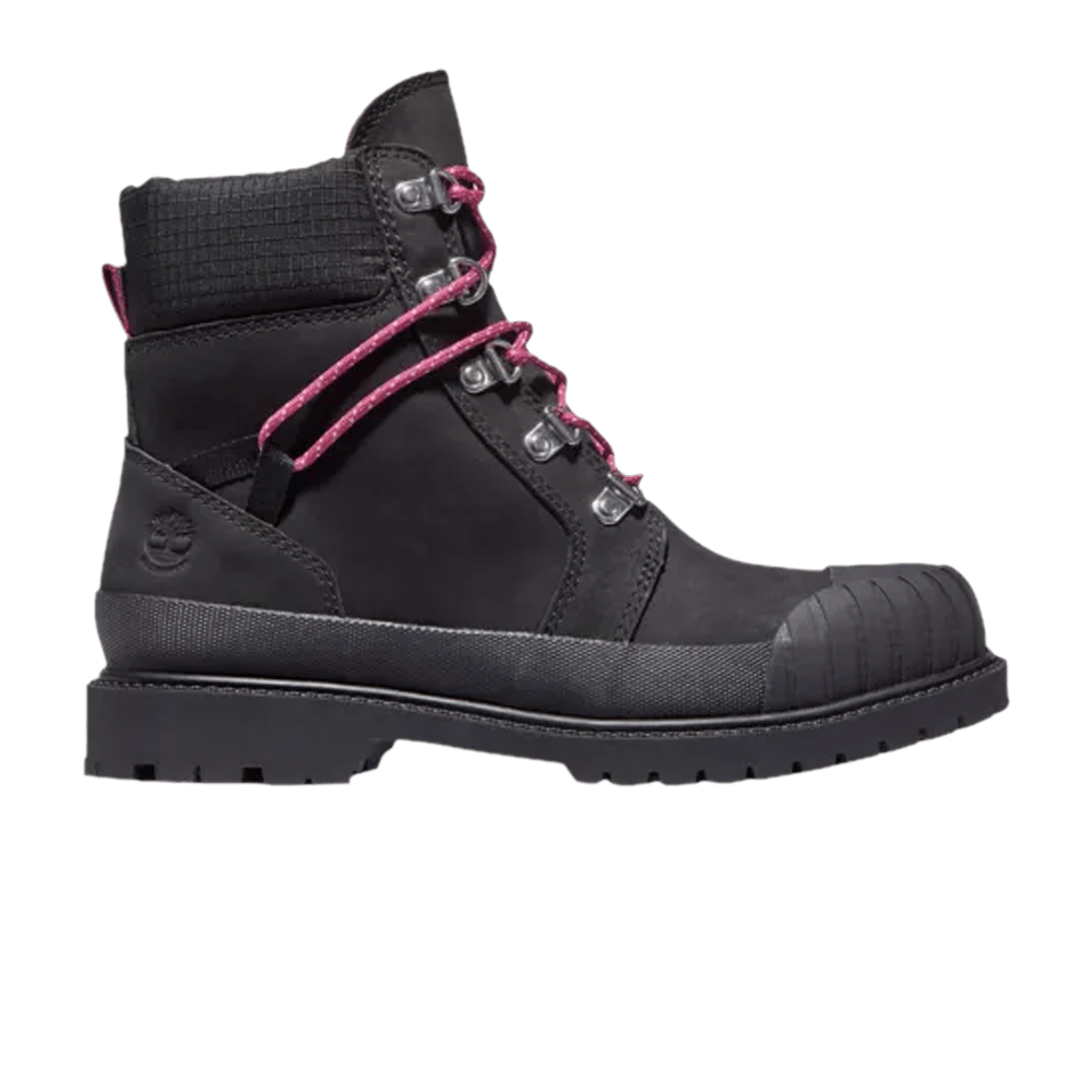 (Women)  Timberland 6 Inch Heritage Rubber Toe Boot 'Black'  TB0A2JWZ-001