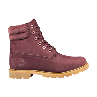 (W) Timberland 6 Inch Linden Woods 'Burgundy'