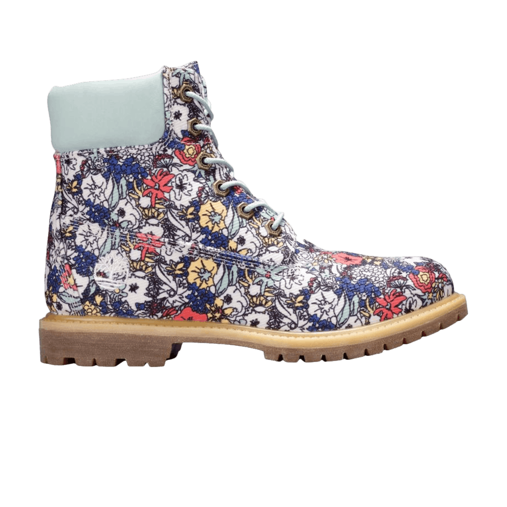 (W)  Timberland 6 Inch PRM 'Floral'