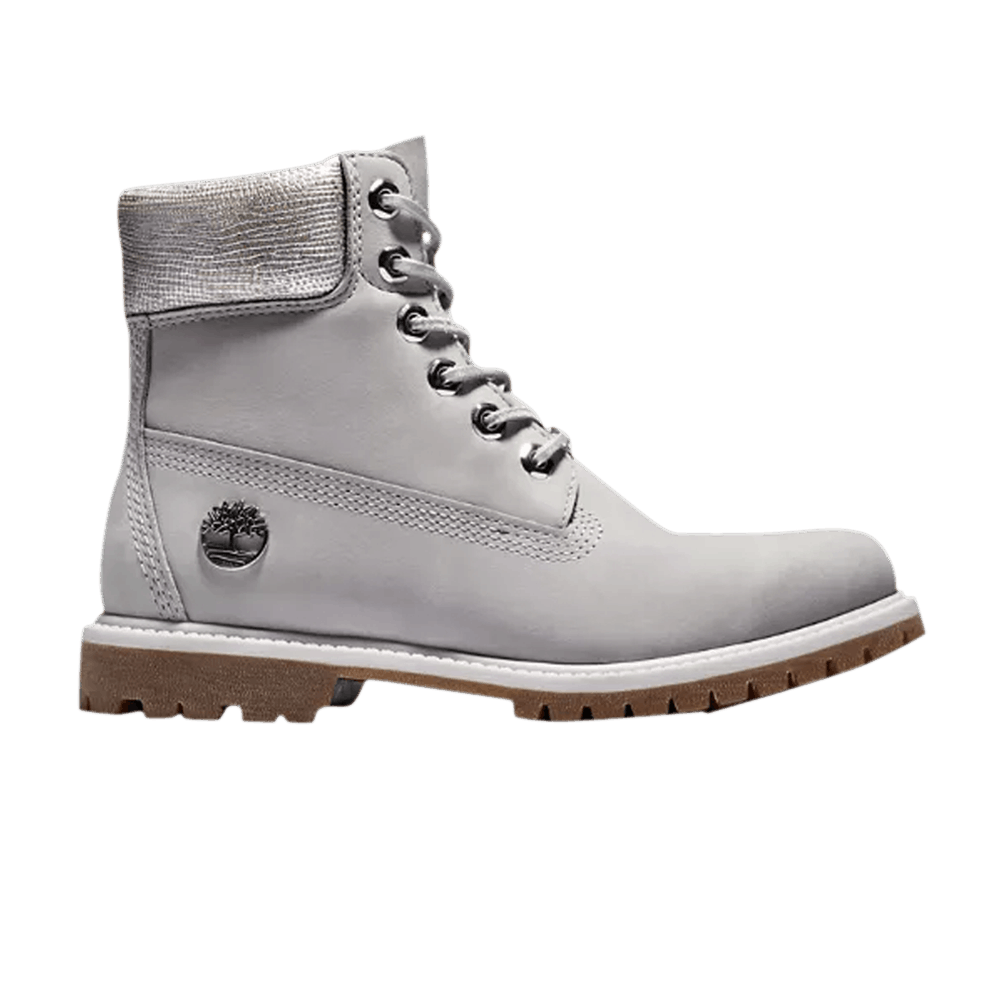 (W)  Timberland 6 Inch PRM 'Light Grey Nubuck'
