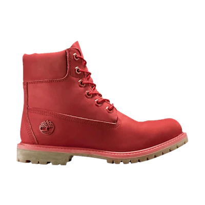 (W) Timberland 6 Inch PRM 'Ruby Red'