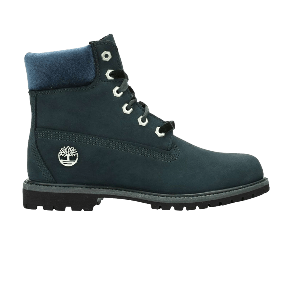 (W)  Timberland 6 Inch PRM Velvet Boot 'Dark Green'