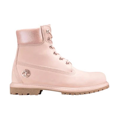 (W) Timberland 6 Inch PRM Waterproof Boots 'Light Pink'