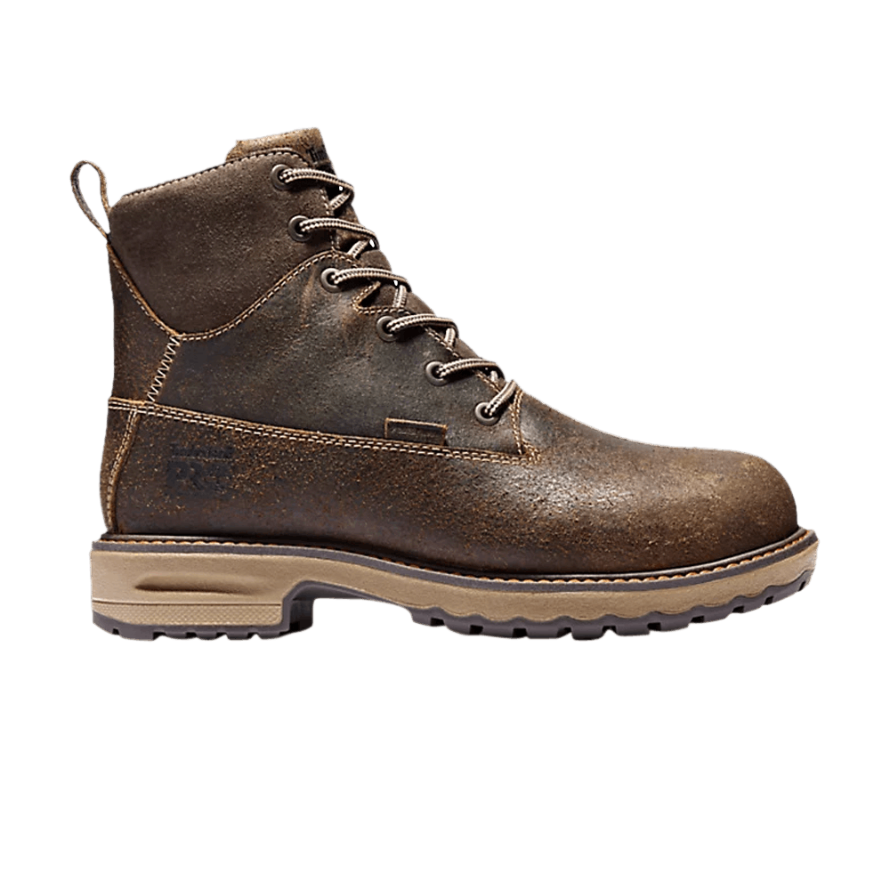 (W)  Timberland 6 Inch Pro Hightower Comp Toe 'Brown Full Grain'