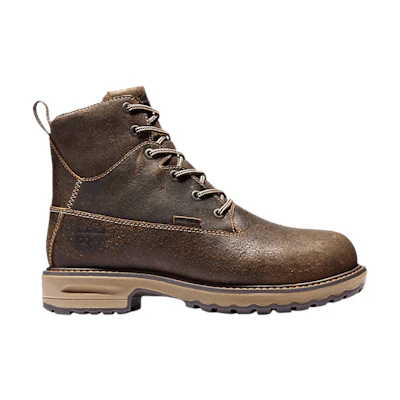 (W) Timberland 6 Inch Pro Hightower Comp Toe 'Brown Full Grain'