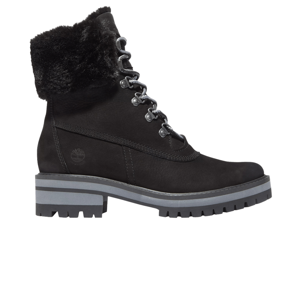 (Women)  Timberland Courmayeur Valley 6 Inch Warm Lined Boot 'Black'  TB0A2JQD-001
