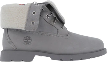 (Women) Timberland Fleece Fold Down 'Medium Grey' TB0A1GYB-F49 (Women) Timberland Fleece Fold Down 'Medium Grey' TB0A1GYB-F49