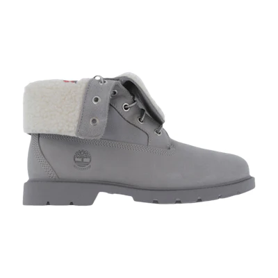 (W) Timberland Fleece Fold Down 'Medium Grey'