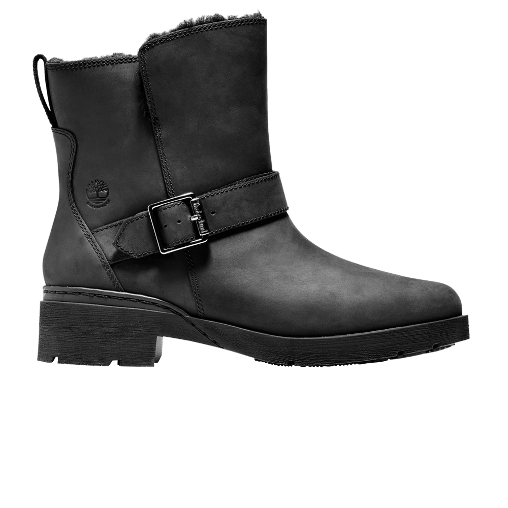 (Women)  Timberland Graceyn Waterproof Biker Boot 'Black'  TB0A2FXX-015