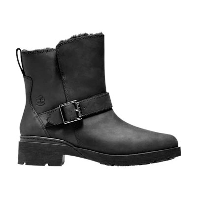 (W) Timberland Graceyn Waterproof Biker Boot 'Black'