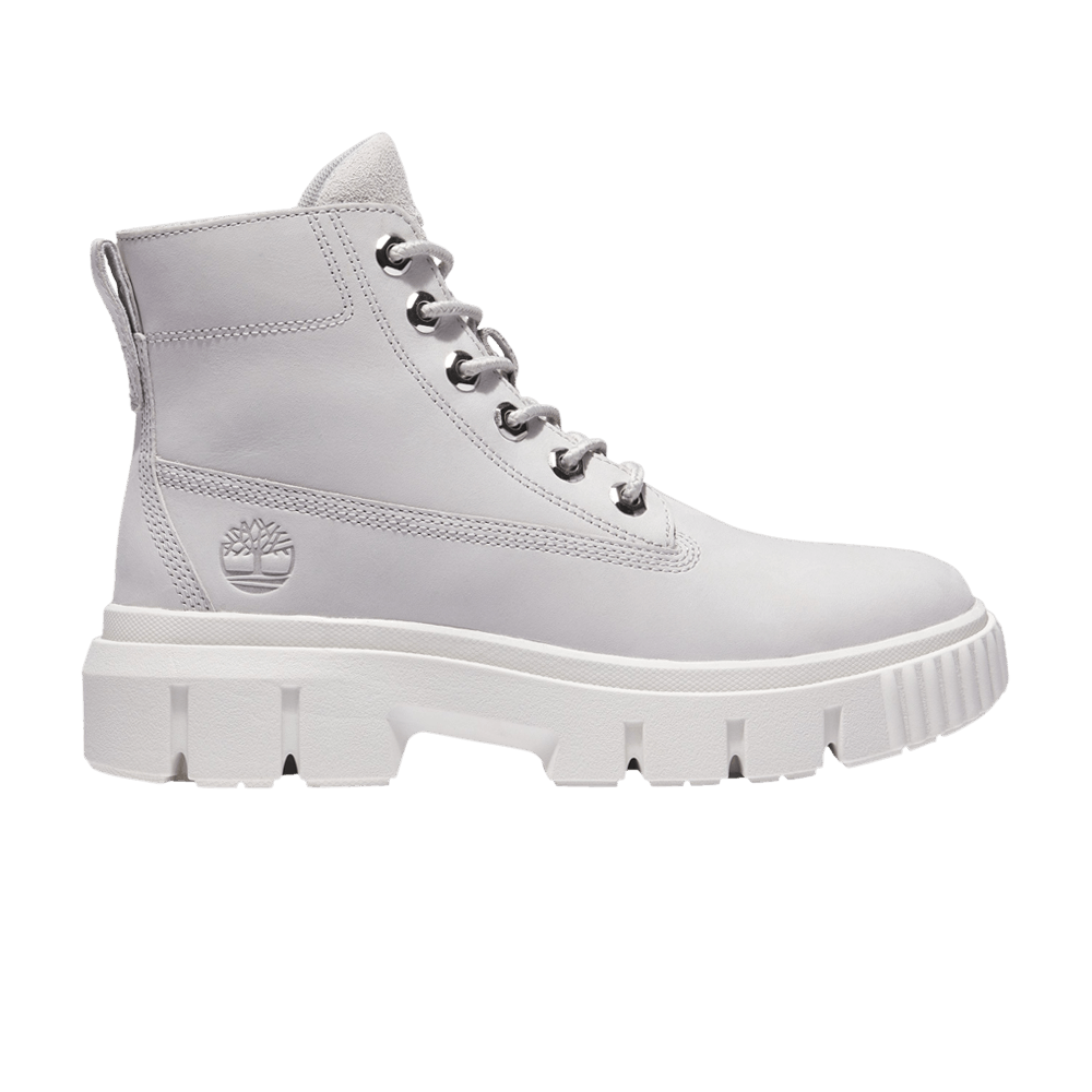 Timberland boots light grey top