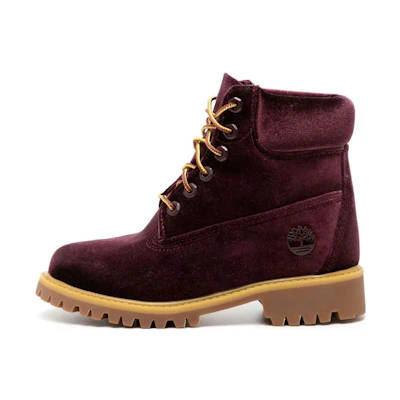 (W) Timberland Off-White 6 Inch PRM 'Bordeaux'