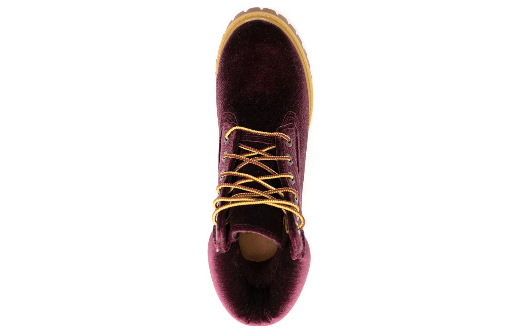 (W)  Timberland Off-White 6 Inch PRM 'Bordeaux' 圖 3