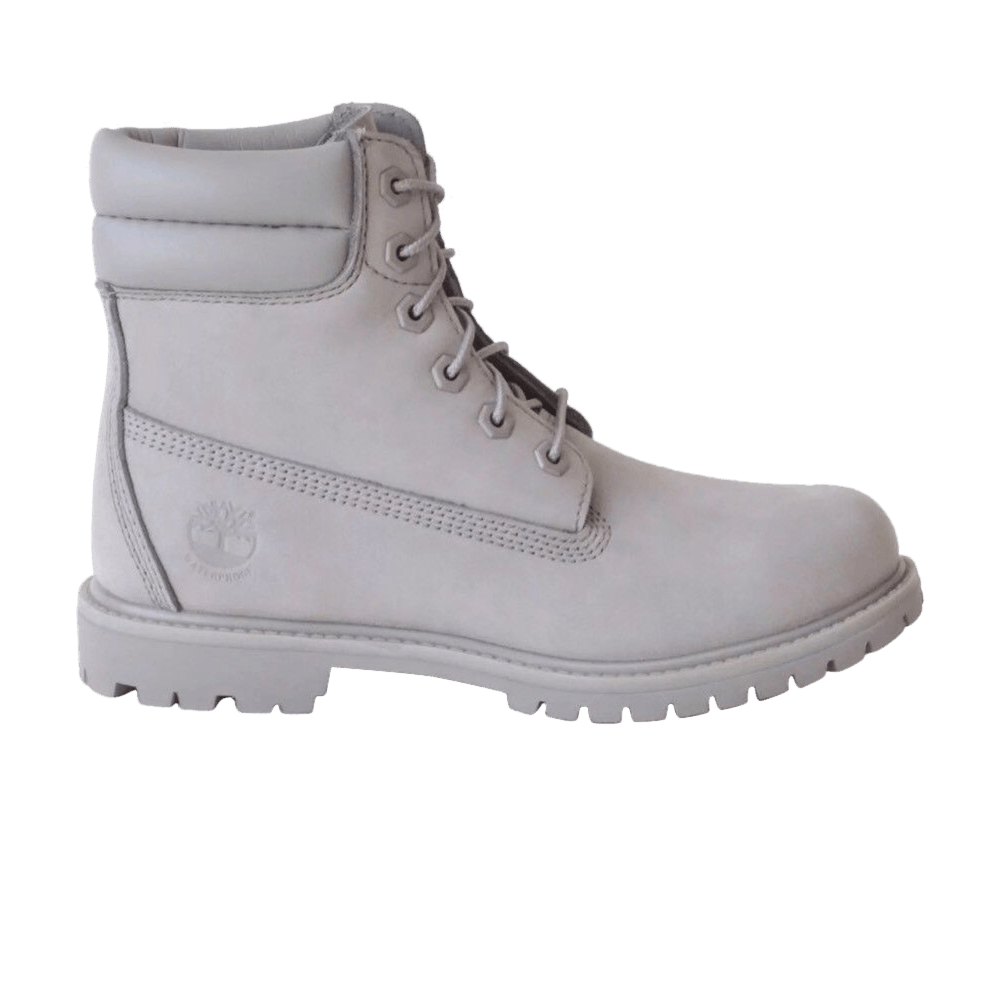 (W)  Timberland Waterville 6 Inch Double Collar Boot 'Medium Grey'
