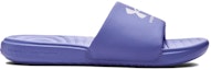 Lookbook (W) Under Armour Ansa Fixed Slide 'Baja Blue' Lelaki Sandal 3023772-404