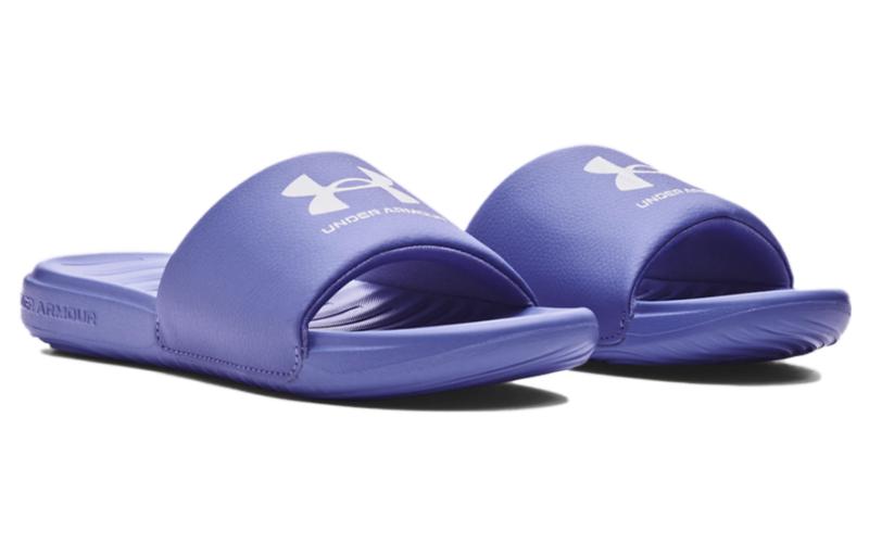 Shop (W) Under Armour Ansa Fixed Slide ''Baja Blau'' 3023772-404