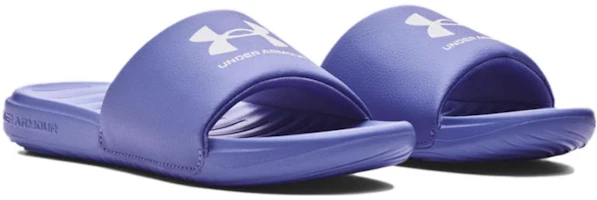 Shop (女性)Under Armour Ansa 固定式拖鞋 'Baja Blue' 3023772-404